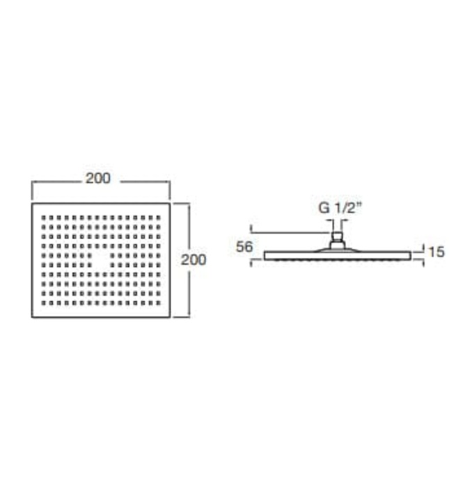 Bát sen phun mưa Rainsense Roca A5B2350C00