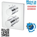 Bộ trộn sen âm nhiệt độ T 200 Roca A5A0C88C0N A525869403