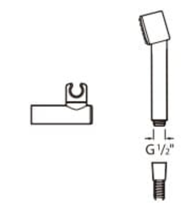 Bộ bát sen cầm tay Roca Z5B3346C0N