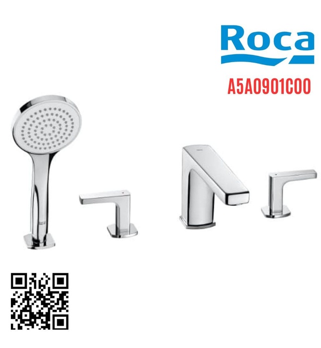 Sen bồn tắm gắn bồn Roca L90 A5A0901C00