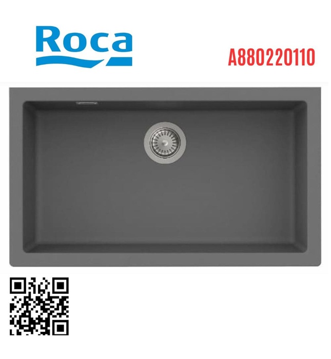 Chậu rửa bát 1 hố Roca RiGA A880220110