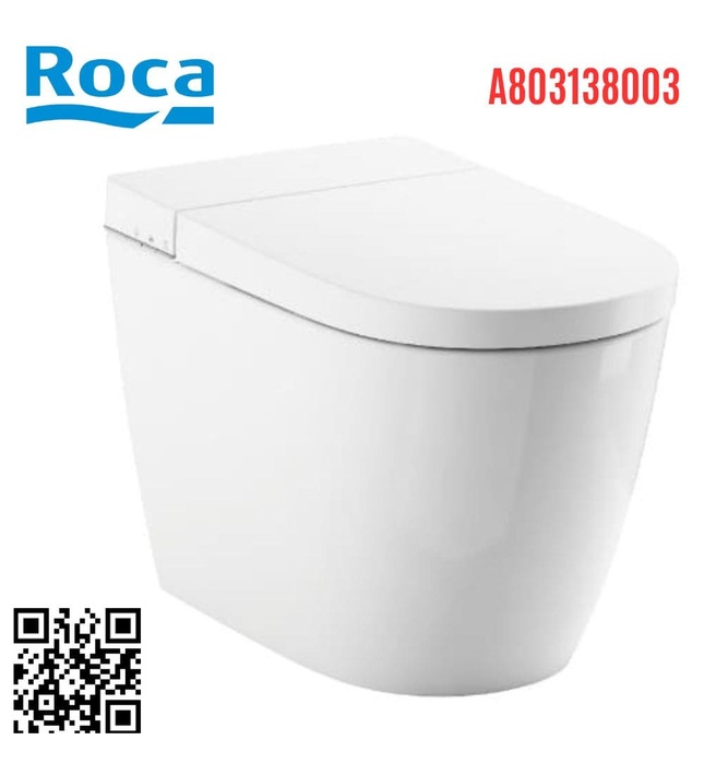Bồn cầu đặt sàn thoát ngang âm tường ROCA Ona A803138003