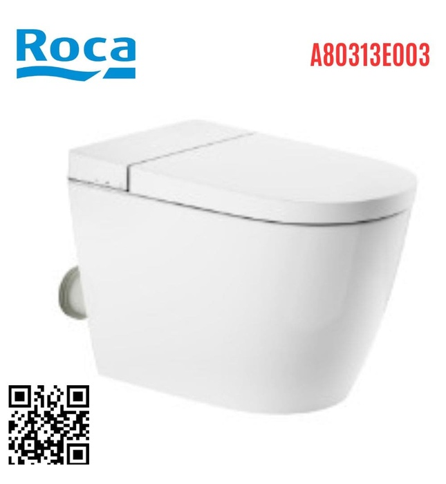 Bồn cầu đặt sàn âm tường thoát ngang ROCA Ona A80313E003