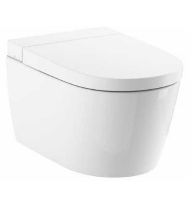 Thân bồn cầu treo tường nắp điện tử Roca Ona A80313F003