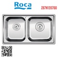 Chậu rửa bát 2 hố lệch Roca Z87N120760