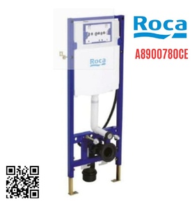 Két nước âm tường kèm khung Roca Duplo A8900780CE