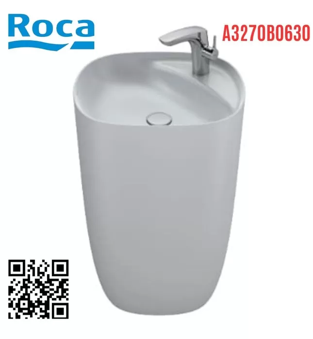 Chậu Lavabo Liền Chân Đặt Sàn Roca Beyond A3270B0630