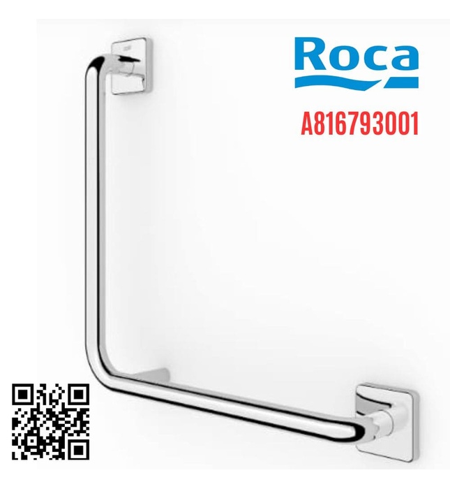Thanh tay vịn góc 90º Roca Victoria A816793001