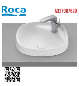Chậu lavabo nửa âm bàn Beyond Roca A3270B7620