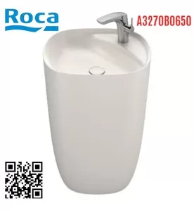 Chậu Lavabo Liền Chân Đặt Sàn Roca Beyond A3270B0650