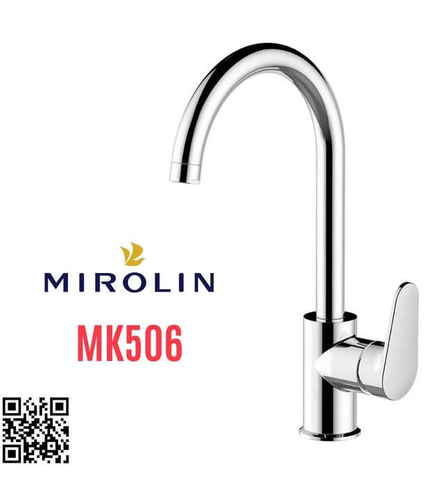 Vòi rửa bát nóng lạnh gắn chậu Mirolin MK506