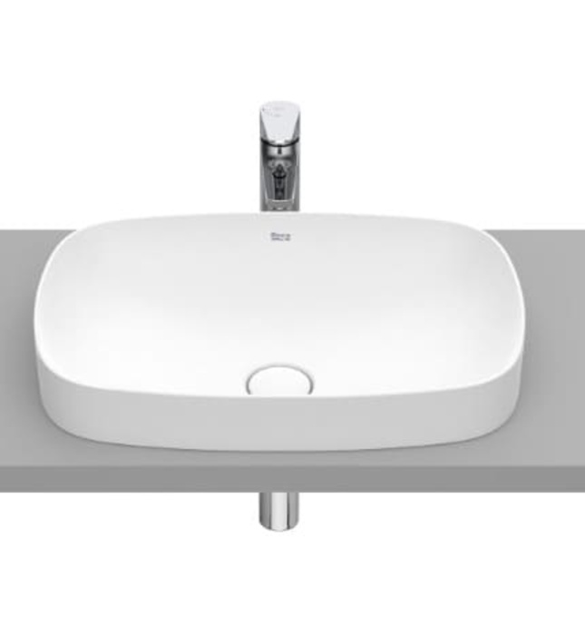 Chậu lavabo bán âm Tây Ban Nha Inspira Soft Roca A327504620