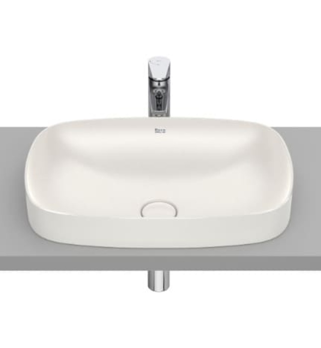 Chậu lavabo bán âm Tây Ban Nha Inspira Soft Roca A327504650