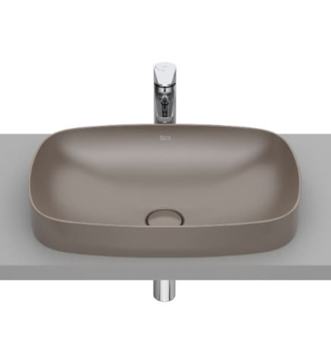 Chậu lavabo bán âm Tây Ban Nha Inspira Soft Roca A327504660