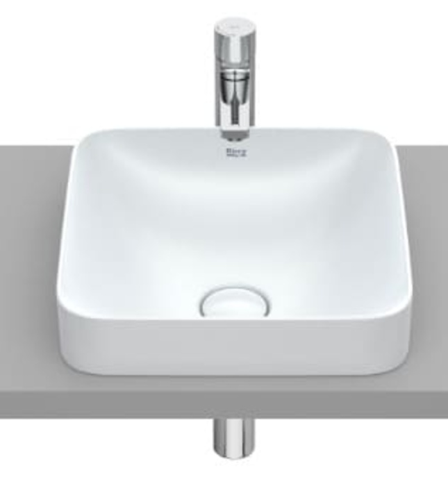 Chậu lavabo bán âm Tây Ban Nha Inspira Roca A32753R630