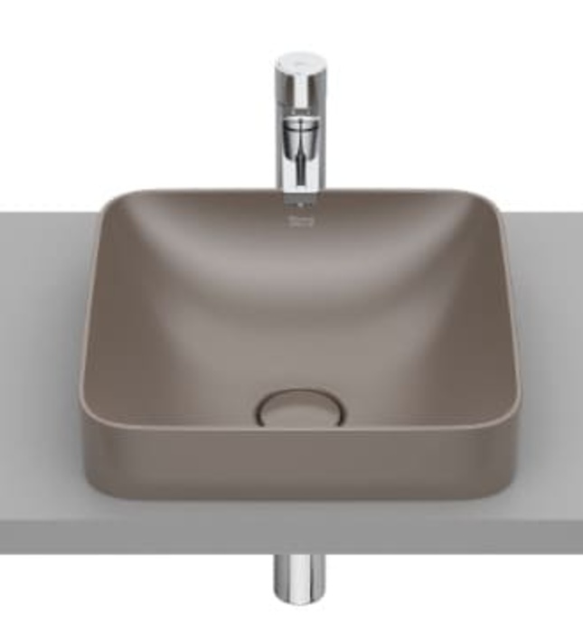 Chậu lavabo bán âm Tây Ban Nha Inspira Roca A32753R660