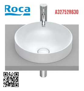 Chậu lavabo bán âm Tây Ban Nha Inspira Roca A32752R630