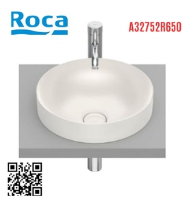 Chậu lavabo bán âm Tây Ban Nha Inspira Roca A32752R650