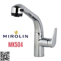 Vòi rửa bát nóng lạnh dây rút Mirolin MK504