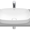 Chậu lavabo bán âm Tây Ban Nha Inspira Soft Roca A327504620
