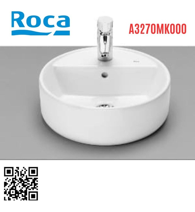 Chậu lavabo dương bàn đá Tây Ban Nha The Gap Roca A3270MK000