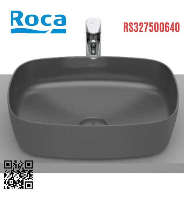 Chậu lavabo dương bàn đá Tây Ban Nha Inspira Soft Roca RS327500640