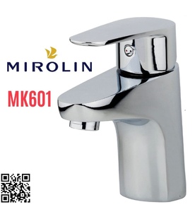 Vòi chậu rửa mặt nóng lạnh Mirolin MK601