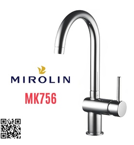 Vòi rửa bát nóng lạnh gắn chậu Mirolin MK756