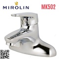 Vòi chậu rửa mặt nóng lạnh Mirolin MK502