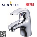 Vòi chậu rửa mặt nóng lạnh Mirolin MK551