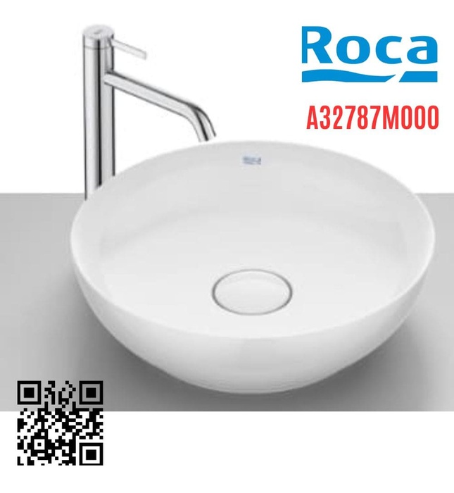 Chậu lavabo dương bàn Tây Ban Nha Powl Roca A32787M000