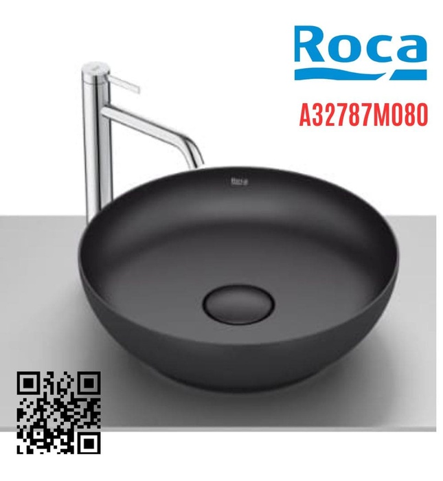 Chậu lavabo dương bàn Tây Ban Nha Bowl Roca A32787M080