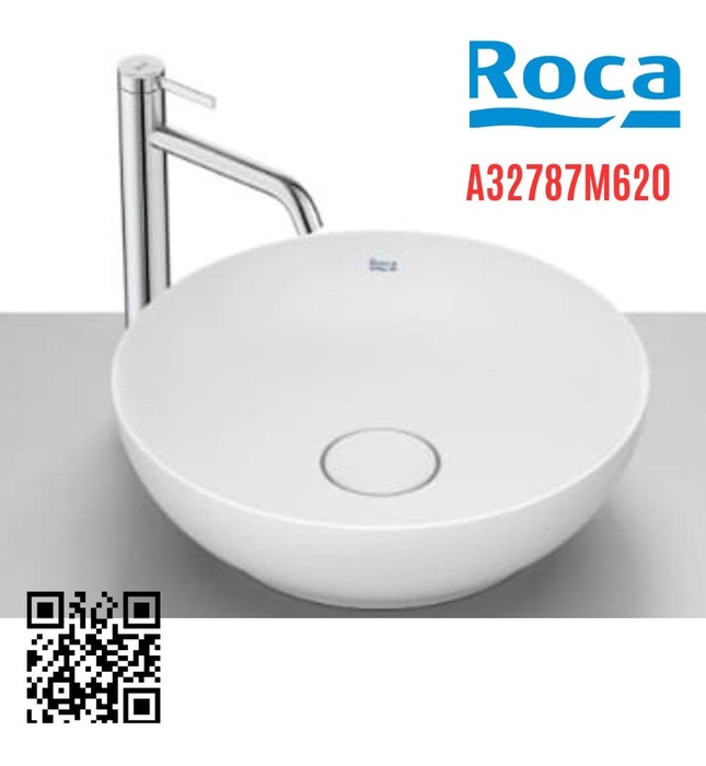 Chậu lavabo dương bàn Tây Ban Nha Bowl Roca A32787M620