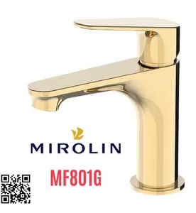 Vòi Lavabo Nóng Lạnh Mirolin MF801G
