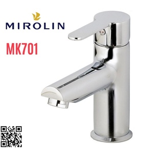 Vòi chậu rửa mặt nóng lạnh Mirolin MK701