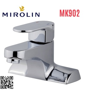 Vòi chậu rửa mặt nóng lạnh Mirolin MK902 
