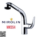 Vòi rửa bát nóng lạnh dây rút Mirolin MK554