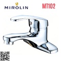 Vòi chậu rửa mặt nóng lạnh Mirolin MT102