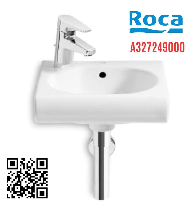 Chậu lavabo treo tường Tây Ban Nha Meridian Roca A327249000