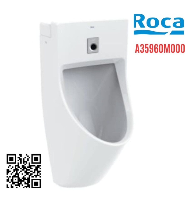 Bồn tiểu nam treo tường cảm ứng dùng điện Site Roca A35960M000