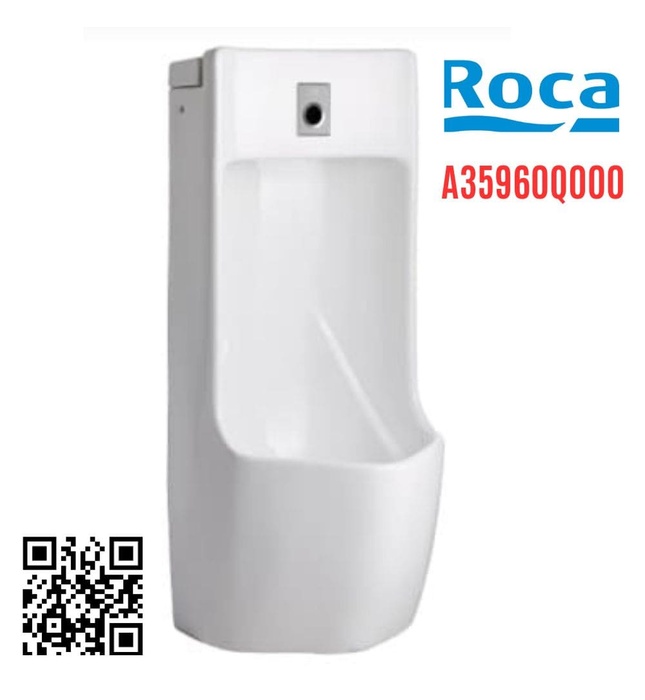 Bồn tiểu nam đặt sàn cảm ứng dùng điện Site Roca A35960Q000