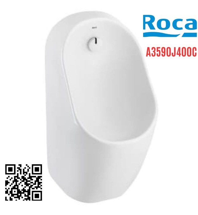 Bồn tiểu nam treo tường cảm ứng dùng pin Proton Roca A3590J400C