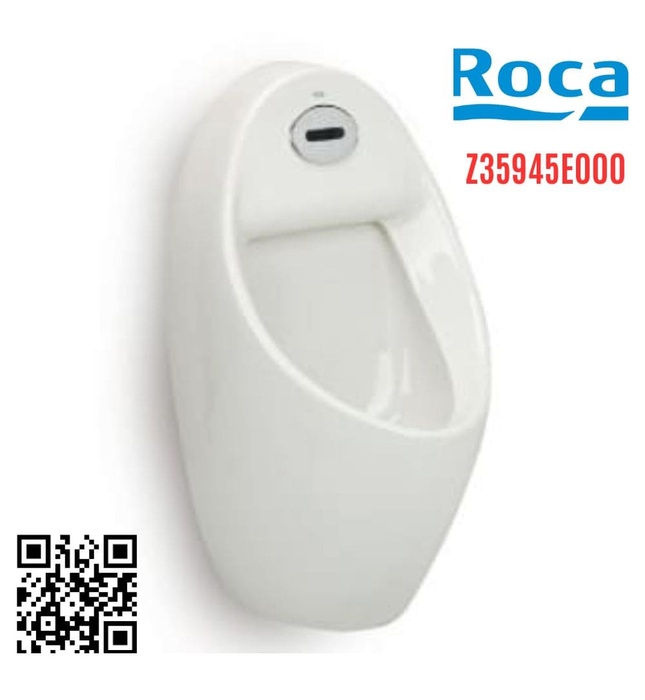 Bồn tiểu nam treo tường cảm ứng dùng pin Euret Roca Z35945E000