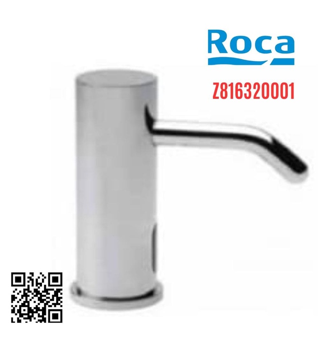 Binh đựng xà phòng cảm biến bán âm bàn Roca Z816320001