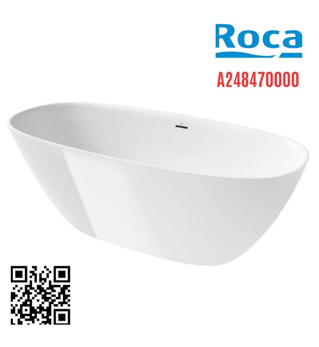 Bồn tắm đặt sàn 1.65m Tây Ban Nha Ariane Roca A248470000 