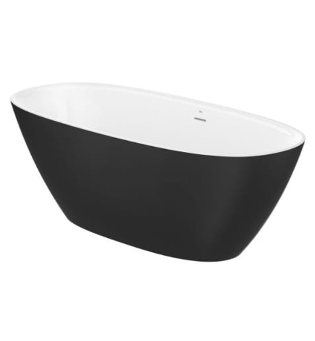 Bồn tắm đặt sàn 1.65m Tây Ban Nha Ariane Roca A2484700K0 ( màu đen)