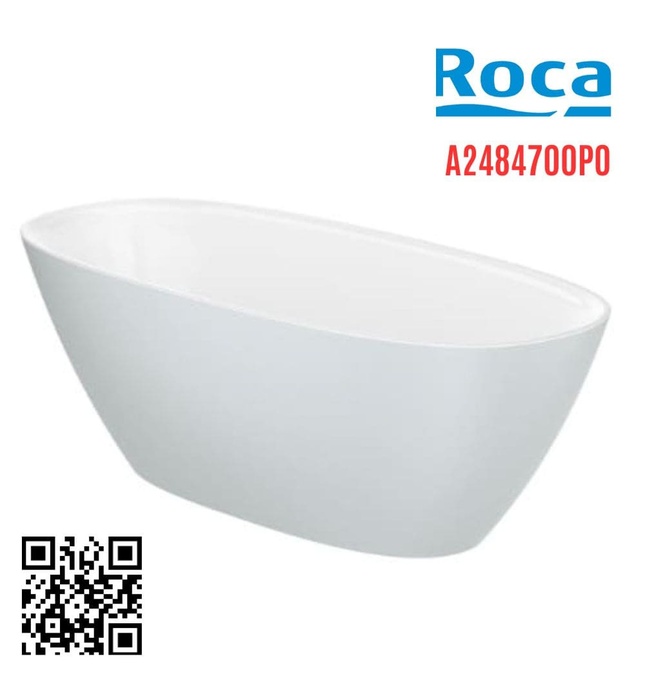 Bồn tắm đặt sàn 1.65m Tây Ban Nha Ariane Roca A2484700P0 ( màu ngọc trai )