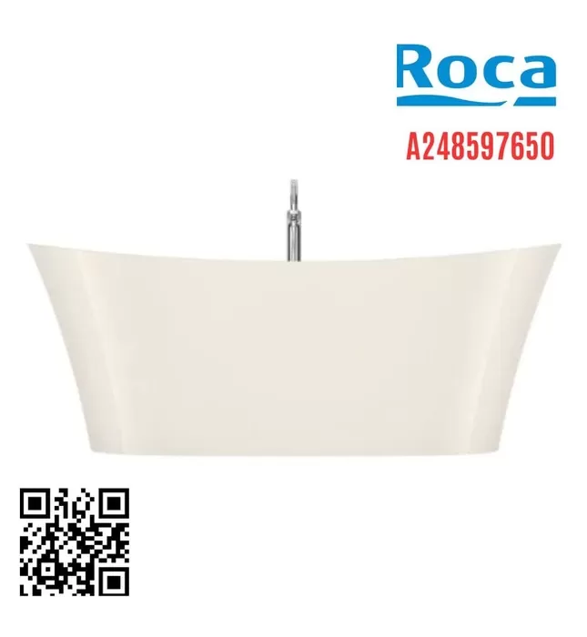 Bồn tắm đặt sàn 1.8m Khroma Roca A248597650