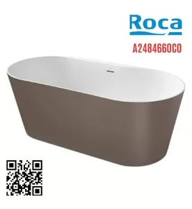 Bồn tắm đặt sàn 1.6m Ba Lan Raina Roca A2484660C0 (trắng cafe) 