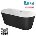 Bồn tắm đặt sàn 1.6m Ba Lan Raina Roca A2484660K0 (trắng đen)  